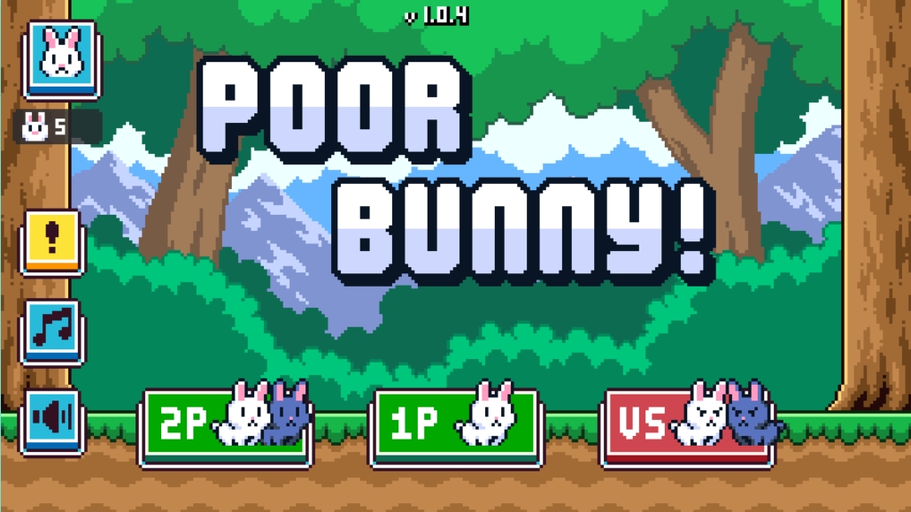 Hungry Rabbit Gameplay Screenshot 1 - Adventure Mode