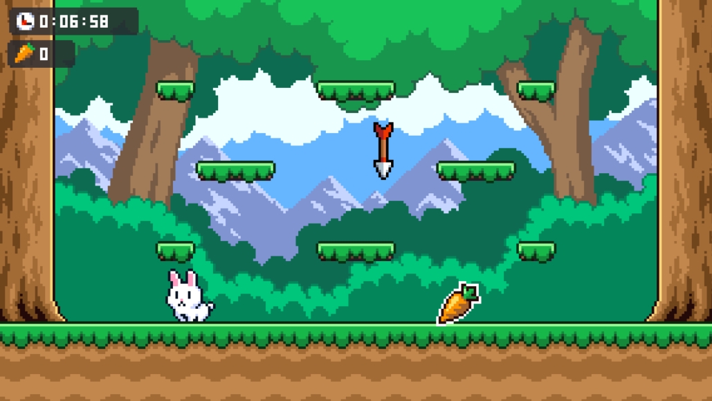 Hungry Rabbit Gameplay Screenshot 3 - Puzzle Solving
